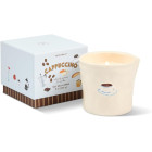 Paddywax Bistro Cappuccino Φυτικό Κερί 226gr σε Κεραμικό Δοχείο - Chocolate & Cherry