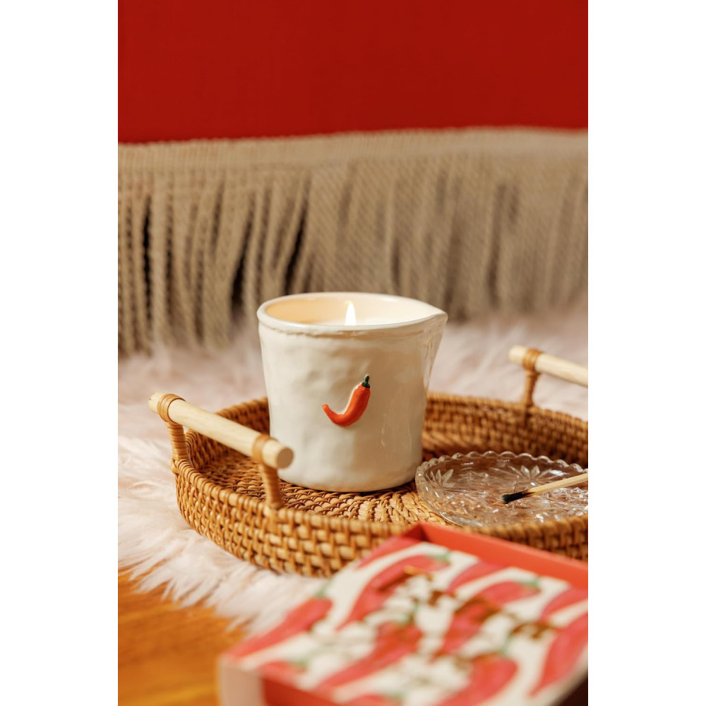 Paddywax Bistro Piment Φυτικό Κερί 226gr σε Κεραμικό Δοχείο - Chill & Mango