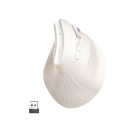 Ugreen MU008/85249 Ασύρματο Ποντίκι Multi-Mode Vertical Mouse 2.4GHz/BT (Λευκό)