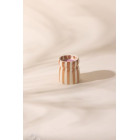 Paddywax Cabana Φυτικό Κερί 184gr σε Πορτοκαλί Ριγέ Κεραμικό Δοχείο - Sienna Sunset