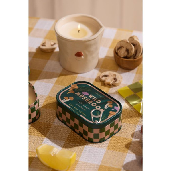 Paddywax Bistro Mushroom Φυτικό Κερί 127gr σε Μεταλλικό Δοχείο Κονσέρβα - Wild Mushroom
