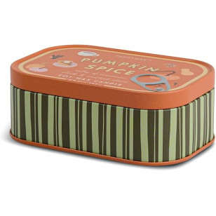 Paddywax Bistro Pumpkin Φυτικό Κερί 127gr σε Μεταλλικό Δοχείο Κονσέρβα - Pumpkin Spice