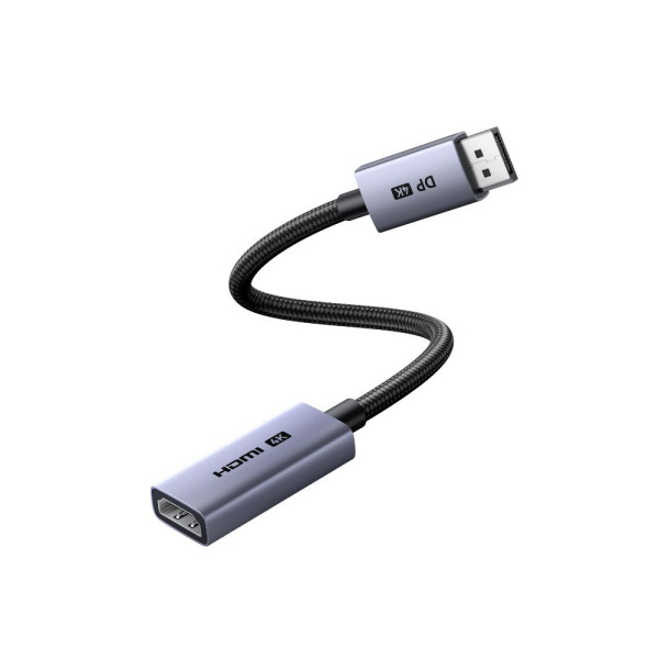 UGreen DP139/95418 αντάπτορας DP σε HDMI F/M 4K/60Hz (Μαύρο)