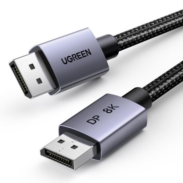 Ugreen DP120/45039 Καλώδιο DisplayPort 1.4 M/M 8K/60Hz 5m (Μαύρο)