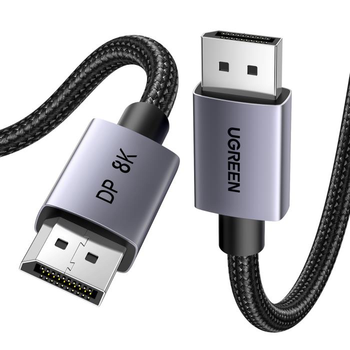 Ugreen DP120/45039 Καλώδιο DisplayPort 1.4 M/M 8K/60Hz 5m (Μαύρο)