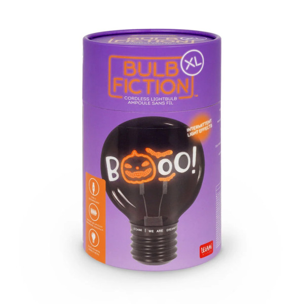 Legami Halloween Φωτιστικό σε σχήμα Λαμπτήρα Lightbulb-Shaped Table Lamp - Pumpkin Booo