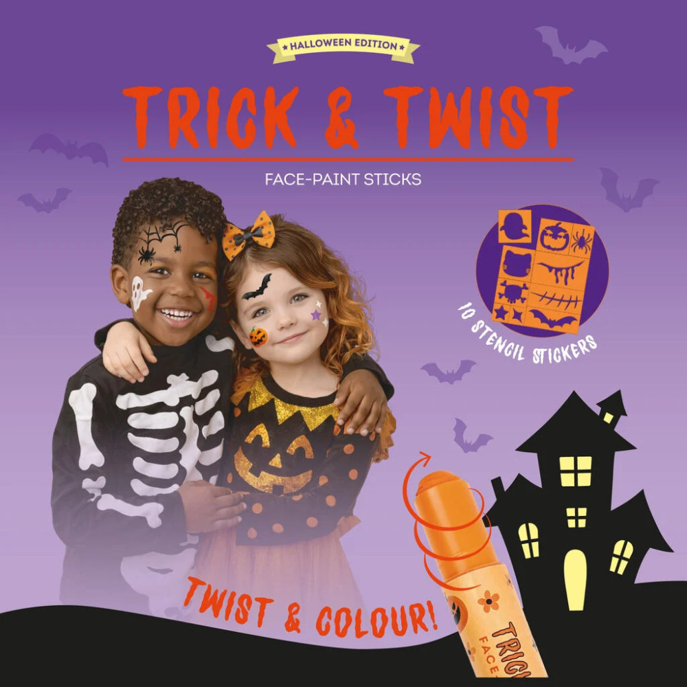 Legami Halloween Face Paint Sticks (6 τμχ) - Trick & Twist