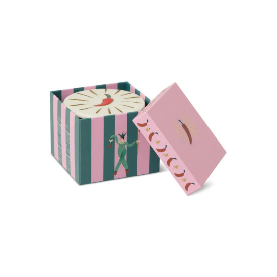 Paddywax Charmed Γυάλινο Κερί Σόγιας With Chili Lid - Chili Pepper & Mango