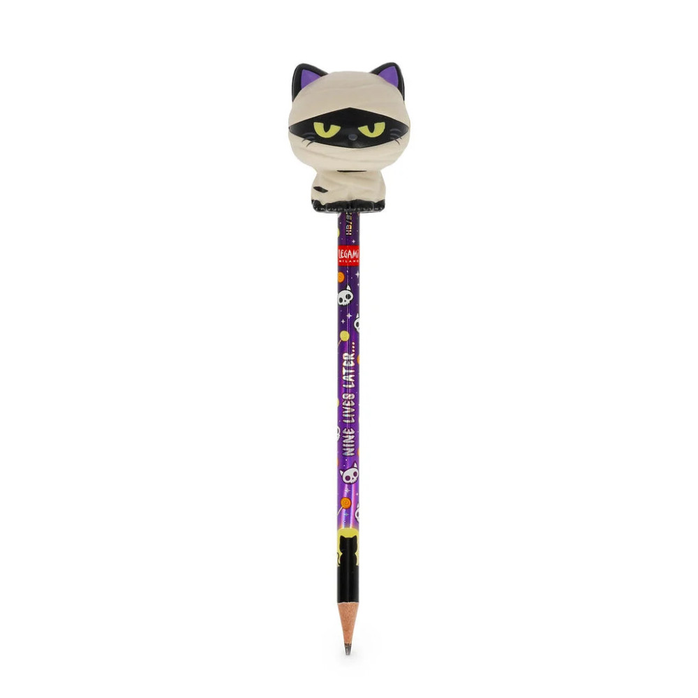 Legami Halloween Μολύβι Squishy Mummy Cat "Nine Lives Later"