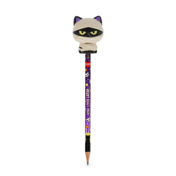 Legami Halloween Μολύβι Squishy Mummy Cat "Nine Lives Later"