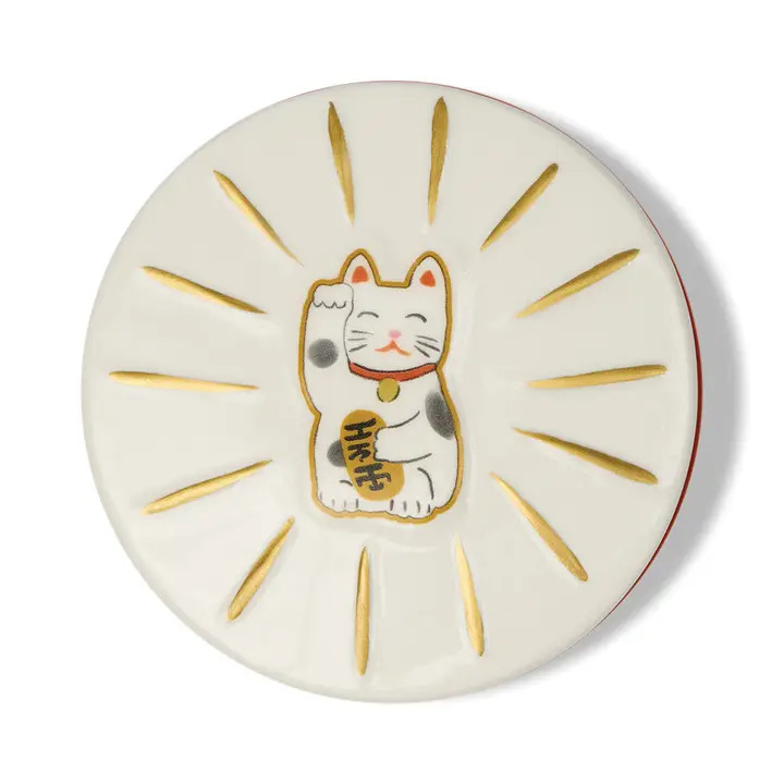 Paddywax Charmed Γυάλινο Κερί Σόγιας With Maneki Neko Cat Lid - Wild Neroli