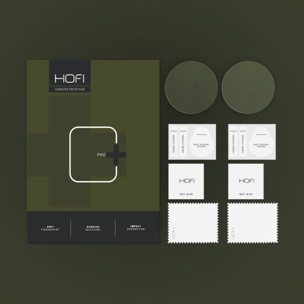 Hofi GLASS FIT+ 2-pack για Huawei WATCH GT 5 (46 MM)