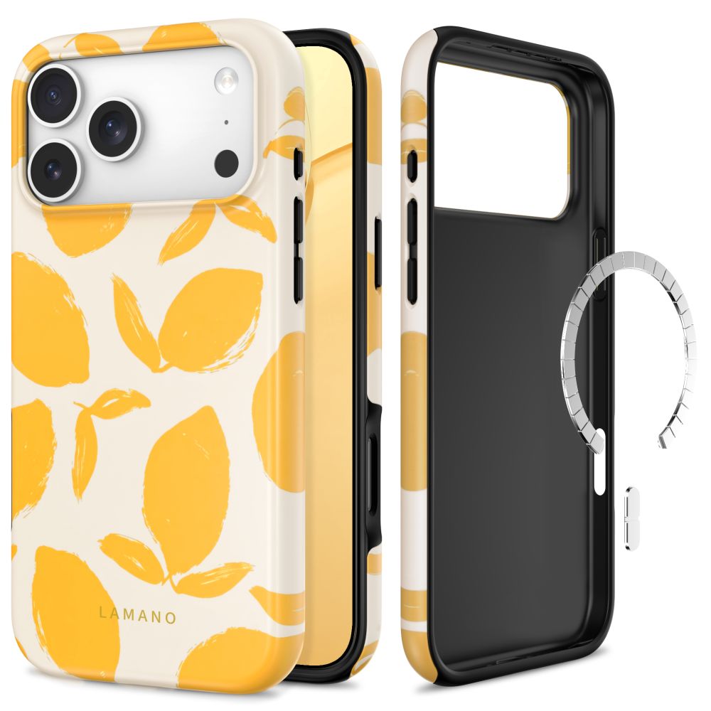 Tech-Protect Θήκη Lamano Magsafe για iPhone 17 Pro / 18 Pro (Lemon Haze)