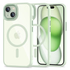 Tech-Protect Θήκη Magmat Magsafe για iPhone 15 (Green/Clear)