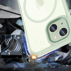 Tech-Protect Θήκη Magmat Magsafe για iPhone 15 (Green/Clear)