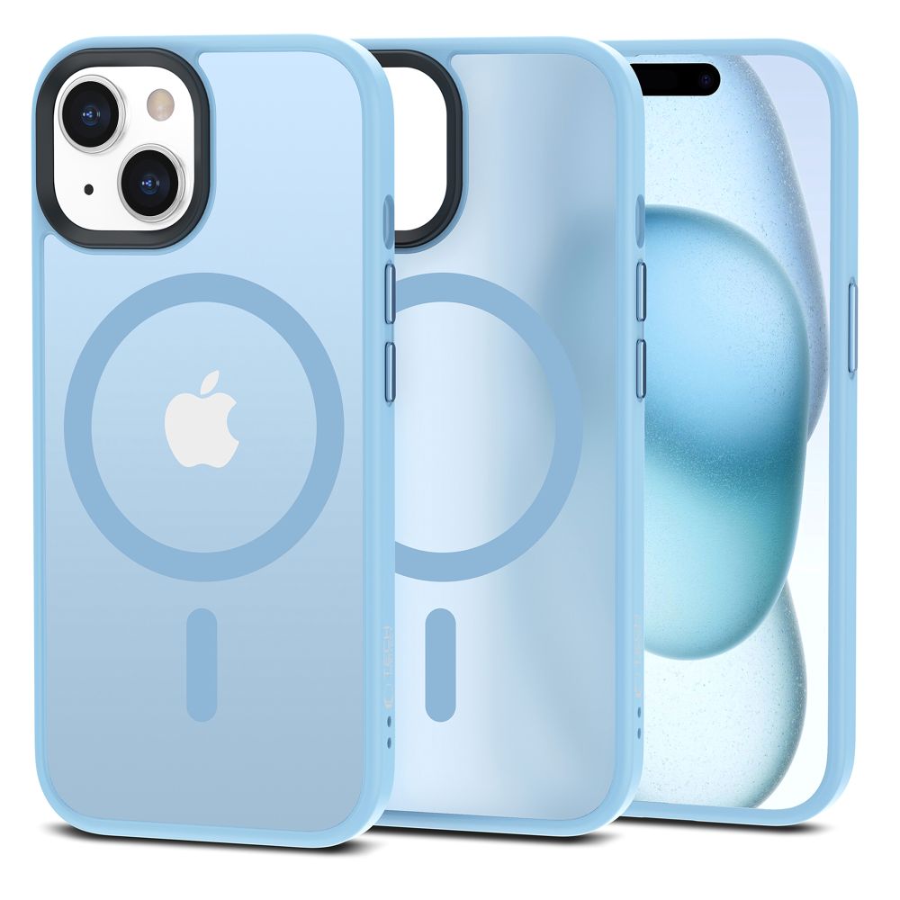 Tech-Protect Θήκη Magmat Magsafe για iPhone 15 (Matte Sky Blue)