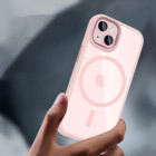 Tech-Protect Θήκη Magmat Magsafe για iPhone 15 (Pink/Clear)
