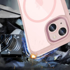 Tech-Protect Θήκη Magmat Magsafe για iPhone 15 (Pink/Clear)