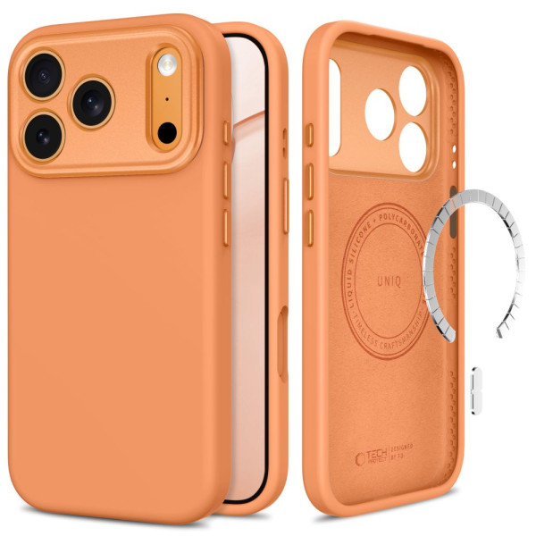 Tech-Protect Θήκη Uniq Magmat Magsafe CC για iPhone 17 Pro Max / 18 Pro Max  (Cosmic Orange)