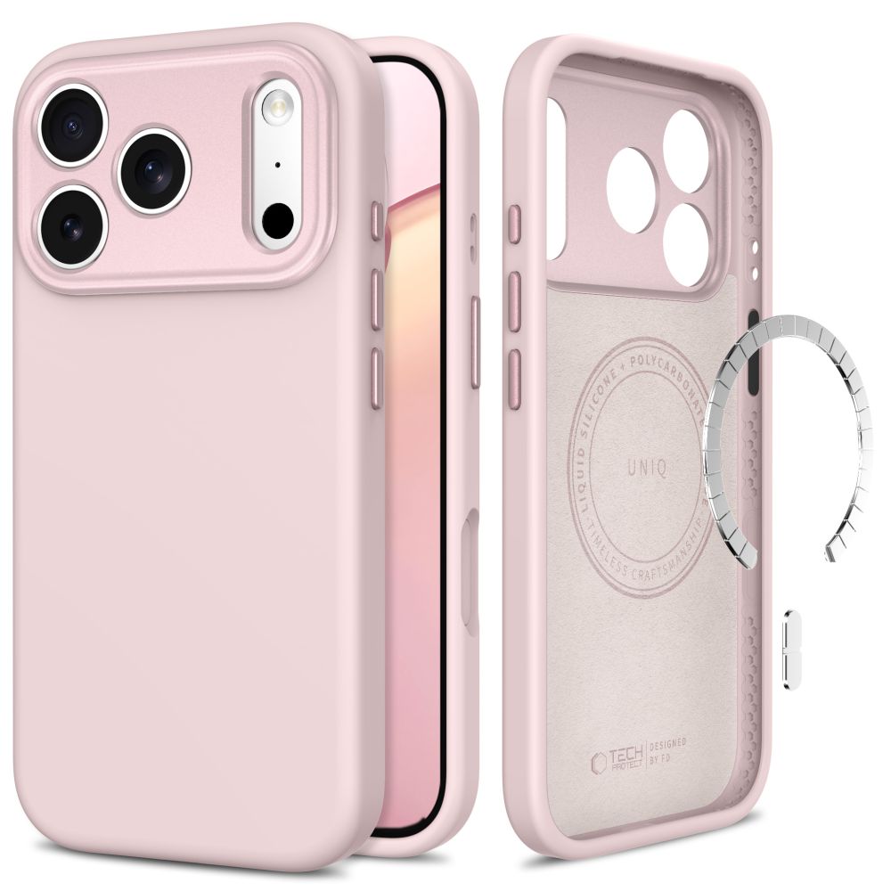 Tech-Protect Θήκη Uniq Magmat Magsafe CC για iPhone 17 Pro Max / 18 Pro Max  (Soft Pink)