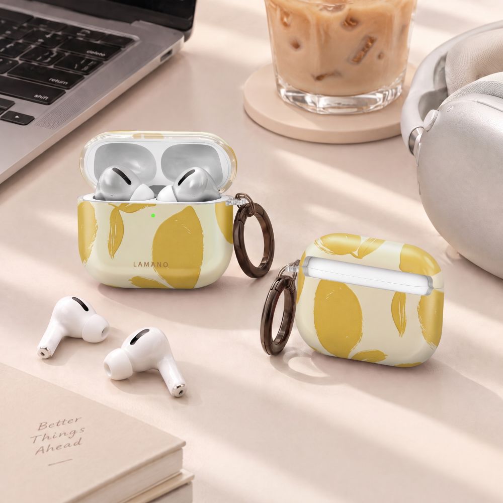 Tech-Protect Lamano Θήκη για Apple AirPods Pro 3 (Lemon Haze)