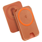 Spigen Valentinus MAGFIT+ Magsafe Card Holder Θήκη Καρτών Metallic Orange) 