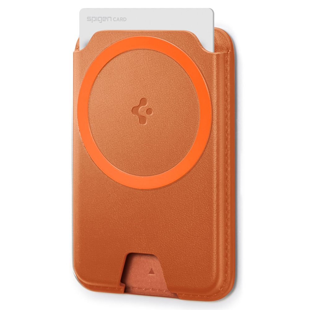 Spigen Valentinus MAGFIT+ Magsafe Card Holder Θήκη Καρτών Metallic Orange) 