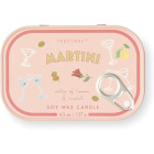 Paddywax Bistro Martini Φυτικό Κερί 127gr σε Μεταλλικό Δοχείο Κονσέρβα - Lemon & Violet