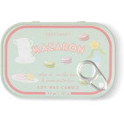 Paddywax Bistro Macaron Φυτικό Κερί 127gr σε Μεταλλικό Δοχείο Κονσέρβα - Amber & Pistachio