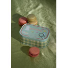 Paddywax Bistro Macaron Φυτικό Κερί 127gr σε Μεταλλικό Δοχείο Κονσέρβα - Amber & Pistachio