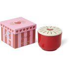 Paddywax Charmed Γυάλινο Κερί Σόγιας With Heart Lid - Wild Fig & Rose