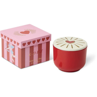 Paddywax Charmed Γυάλινο Κερί Σόγιας With Heart Lid - Wild Fig & Rose