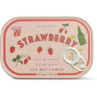 Paddywax Bistro Strawberry Φυτικό Κερί 127gr σε Μεταλλικό Δοχείο Κονσέρβα - Strawberry
