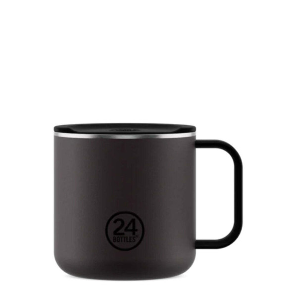 24Bottles Casa Mug Ανοξείδωτη Κούπα Θερμός 0.34lt (Tuxedo Black)