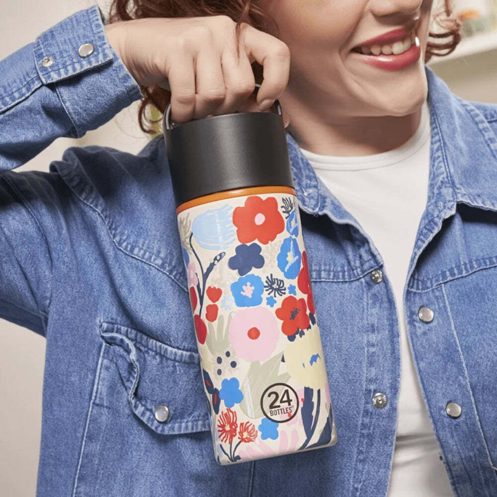 24Bottles Spin Bottle Ανοξείδωτο Μπουκάλι Θερμός 0.73lt (Domenica)