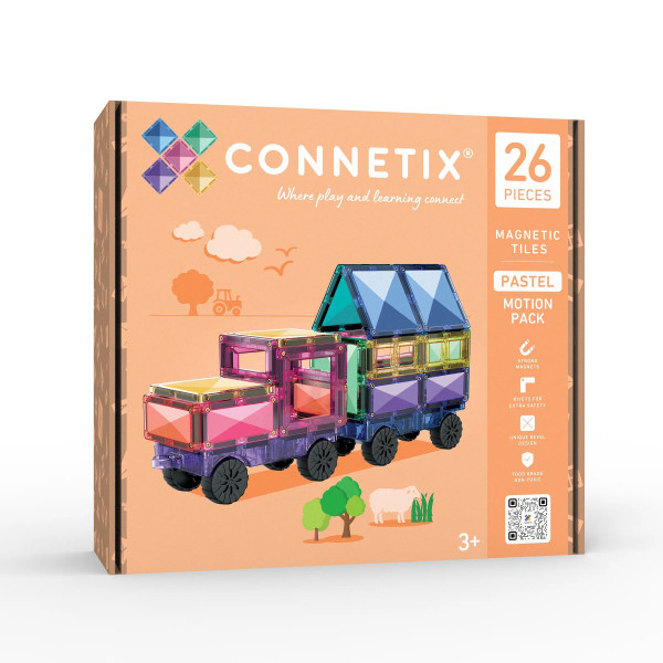 Connetix Pastel Motion Pack 26 τμχ