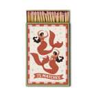 Paddywax Adopo 75 Σπίρτα Aσφαλείας 9.6cm - 'Mermaid & Moon' Pink
