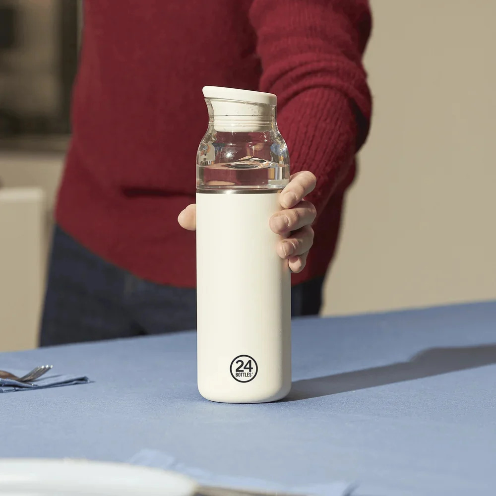 24Bottles Casa Carafe Ανοξείδωτη Καράφα Θερμός 1Lt (Linen)