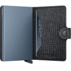 Secrid Miniwallet Πορτοφόλι Palmellato Leather (Black)