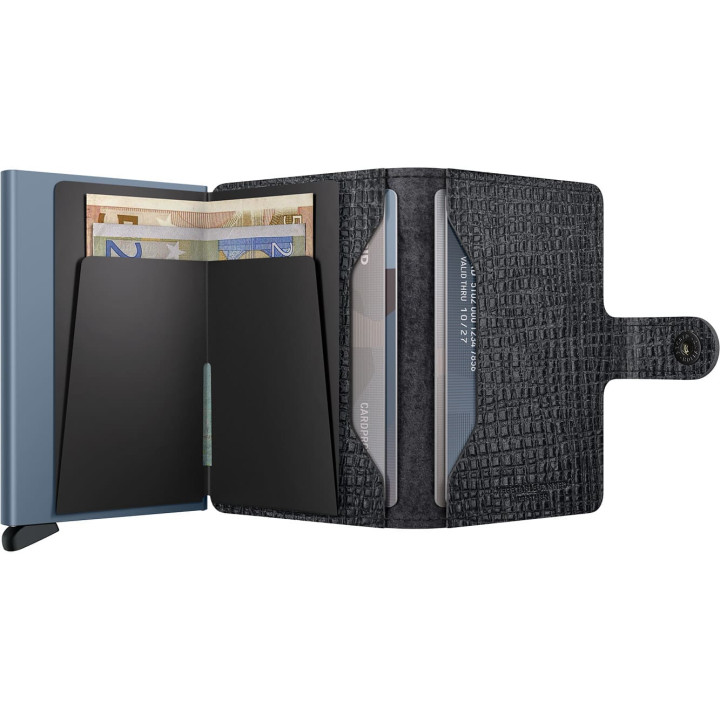 Secrid Miniwallet Πορτοφόλι Palmellato Leather (Black)