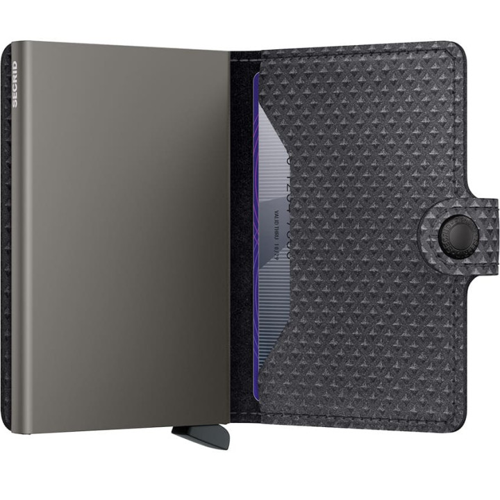 Secrid Miniwallet Πορτοφόλι Pyramid (Grey)