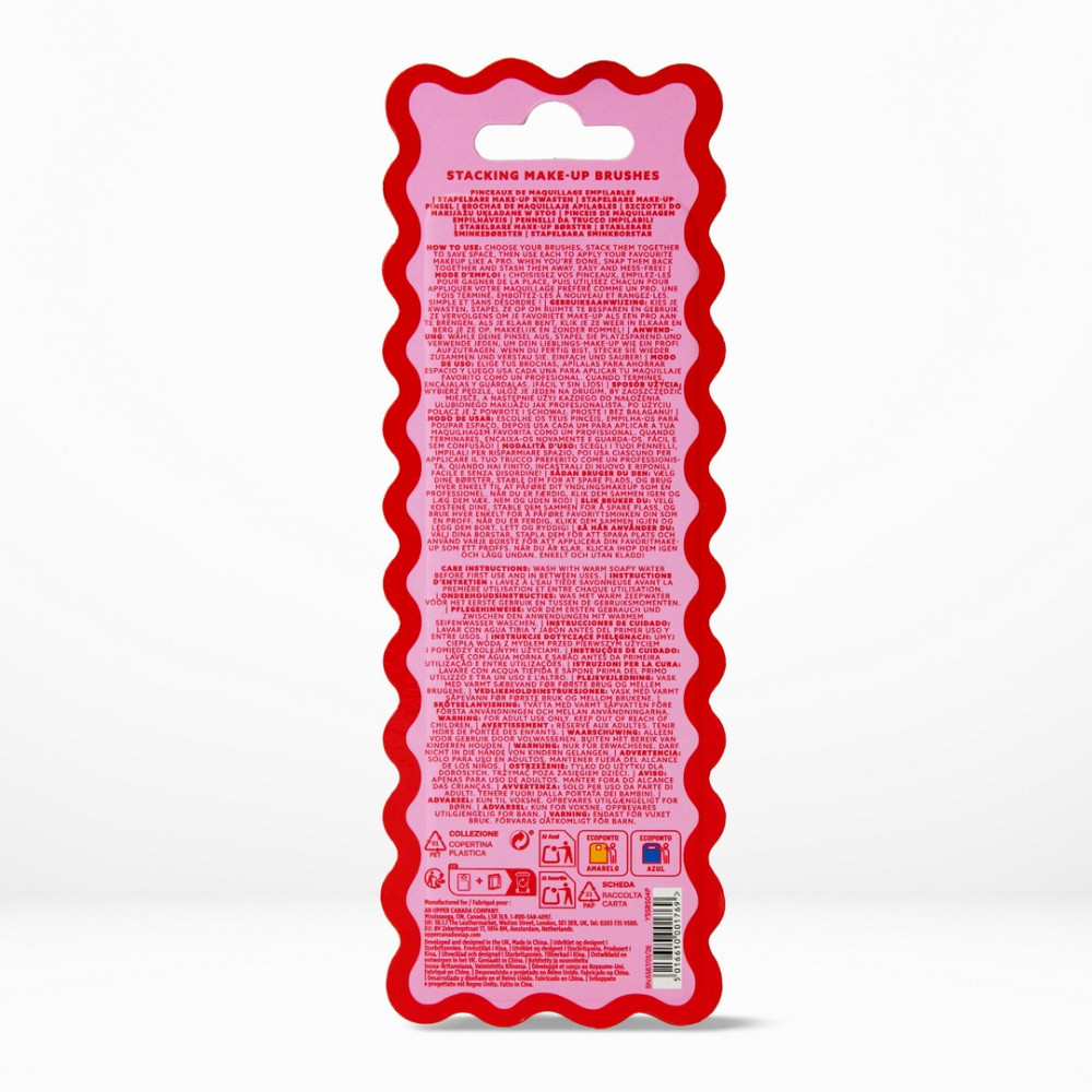 Yes Studio Σετ με 4 Stackable Πινέλα Μακιγιάζ Stack & Glow - By Upper Canada
