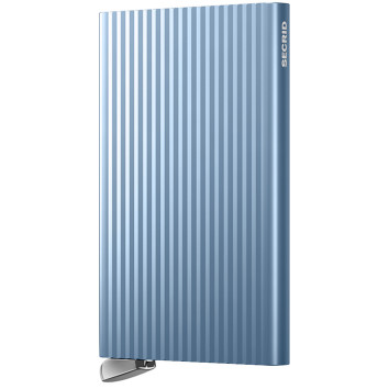 Secrid Premium Πορτοφόλι Καρτών Cardprotector Fluted Ice Blue +