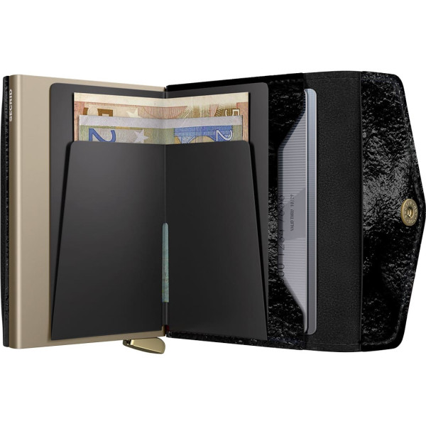 Secrid Premium Envelope Πορτοφόλι Naplak Black +