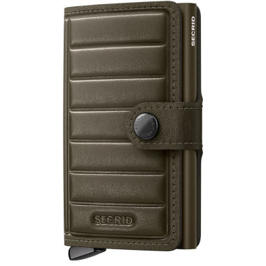 Secrid Premium Miniwallet Πορτοφόλι Emboss Lines Cedar +