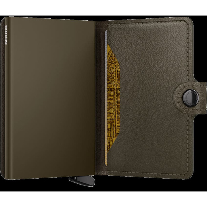 Secrid Premium Miniwallet Πορτοφόλι Emboss Lines Cedar +