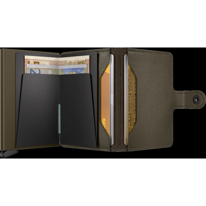 Secrid Premium Miniwallet Πορτοφόλι Emboss Lines Cedar +
