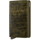 Secrid Slimwallet Πορτοφόλι Dutch Martin Leather (Cedar)