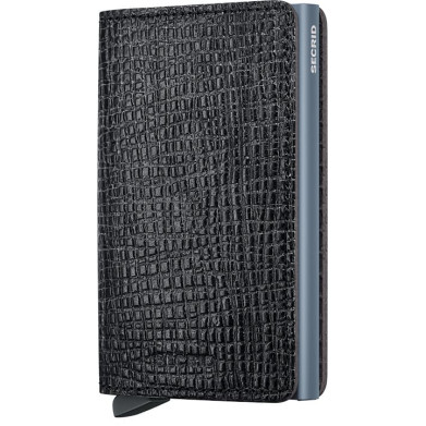 Secrid Slimwallet Πορτοφόλι Palmellato Leather (Black)