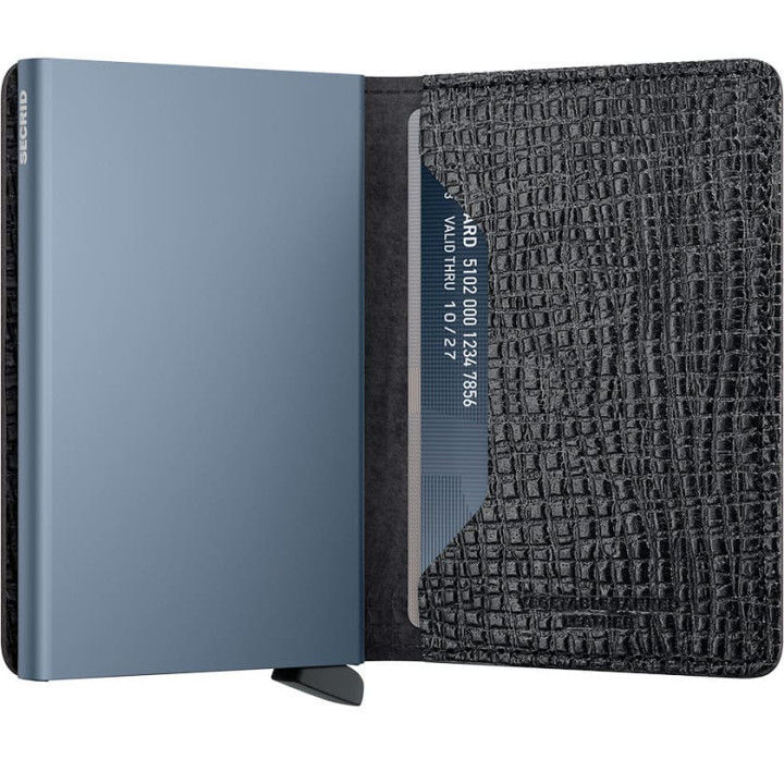 Secrid Slimwallet Πορτοφόλι Palmellato Leather (Black)